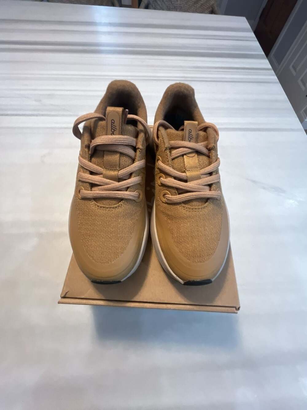Allbirds Runner Protect Stony Beige Sneakers Size W5.5